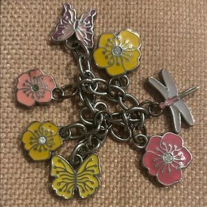 Chinese Laundry🦋🌼Super Cute Dragonfly, Butterfly and Flower Charms / Authentic